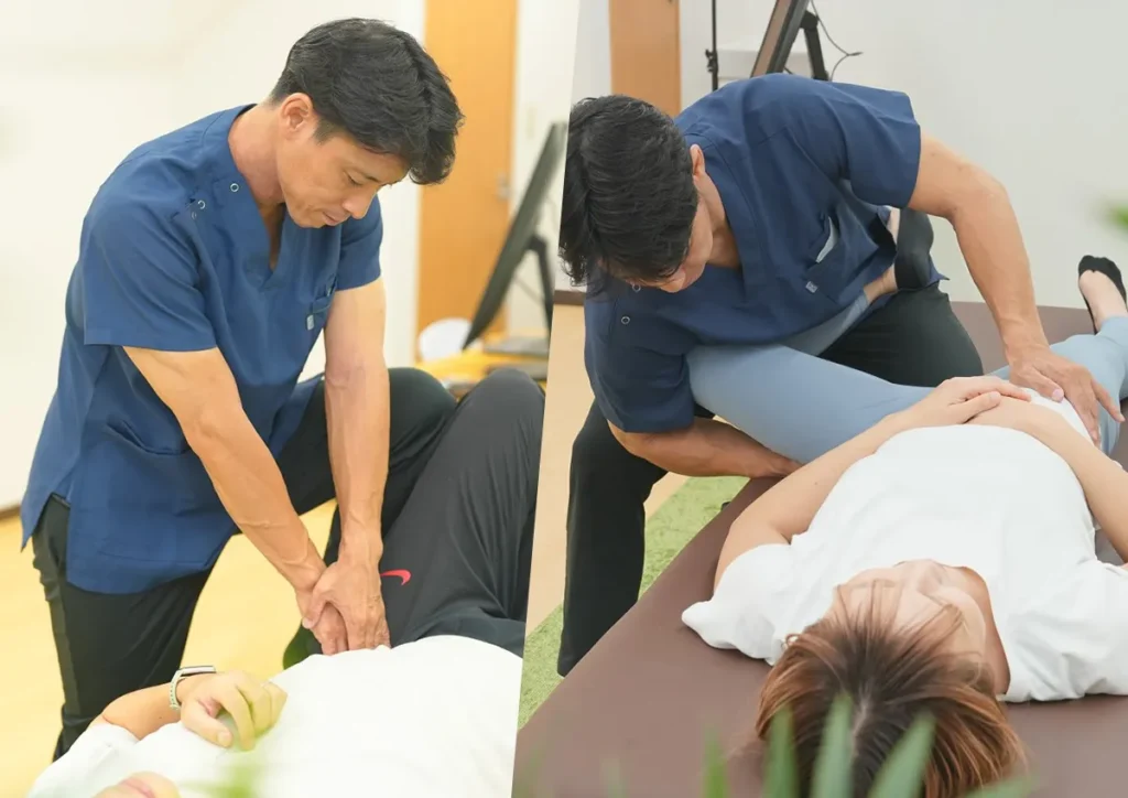 腰の施術